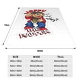 thumbnail image 4 of Lsque Sml Jeffy Pattern Fuzzy Fleece Throw Blanket Extra Large,Super Soft,Fluffy and Warm Blankets for Couch,Bed,All Season Use (50"x40"), 4 of 7