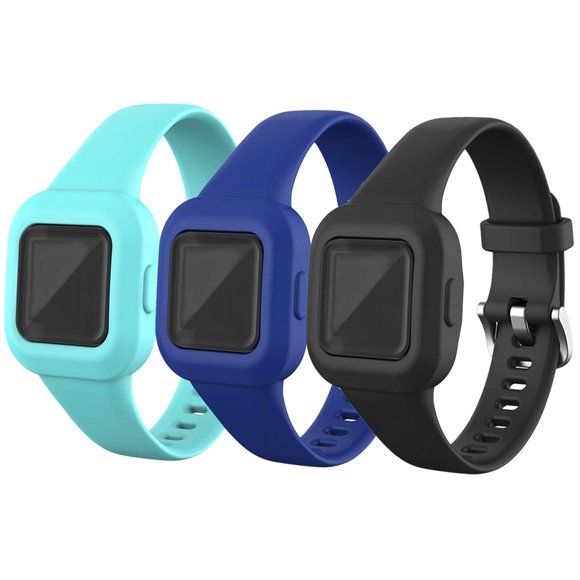 Tencloud Para Garmin Vivofit Jr.3 Tracker Bandas De Silicona Ajustables Suaves De Repuesto Para Muñecas De 5,1 A 6,9 Pulgadas [Edades 6+]