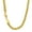 Yellow Gold, variant on JewelStop 14K Yellow Gold 3.5 mm Braided foxtail Necklace, Lobster Claw Clasp - 18 Inches, 6.5gr.