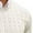 White, variant on Miluxas Men's Cable Knit Tight Sweaters Slim Fit Soft Pullover Twist Textured Long Sleeve Sweatshirt White