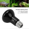 thumbnail image 4 of Bombilla E27 para lámpara de calor de reptiles, foco de calor multifuncional para reptiles y serpientes, 110-120 V, color negro, 50 W, 4 of 5