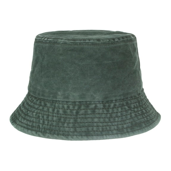 ZHENHONG Bucket Hats for Women and Men Summer Sports Sun Hat Outdoor Solid Color Basin Hat Casual Headwear Army Green