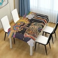 thumbnail image 4 of Yayeee Tablecloths 54" x 54" Rectangle Wrinkle Resistant Party Table Cover, Bright Skeleton, 4 of 8