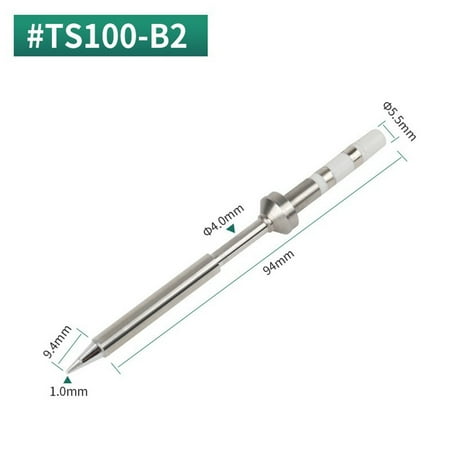 

TS100 Soldering Iron Tips Replacement Accessories Electric Solding PCB TS-I K