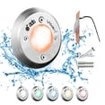 thumbnail image 1 of 1 Lámpara LED Sumergible Para Alberca de nicho o sobreponer ADS MINI SPA 20W 12CM Ámbar, 1 of 4