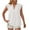 White, variant on Spring Summer Women Tops Short Sleeve V-Neck Solid Color Pullover Blouse Shirt Cap Sleeve Casual Loose Leisure Dressy Going Out Tops For Women