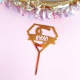 thumbnail image 1 of Gold I Love You Mom Birthday Cake Toppers Gold Acrylic Mother's Day Cake Topper Decor for Mom Birthday Party Cake Decorations Gao Jinjia LED, 1 of 2