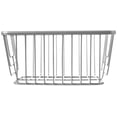 thumbnail image 2 of Spectrum Diversified Ashley Small Basket, Satin Nickel PC, 63677, 2 of 4