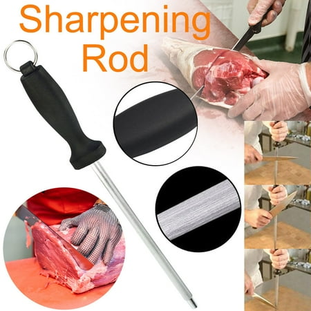 

ZHIYU Stainless Sharpening Rod Tool 12inces Household Sharpening Steel Peeling Tool