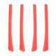 thumbnail image 1 of 4 unidades de fundas para patillas de gafas, de silicona suave, resistentes y de longitud adecuada. Rojo, 1 of 9