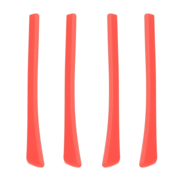 4 Piezas De Anteojos, Calcetines, Puntas Para Los Oídos, Silicona Suave, Fácil De Instalar, Rojo Sunnimix manga del oído