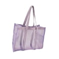 thumbnail image 4 of Bolsa de ducha de malla, organizador de baño, 14,57 x 11,81 x 6,69 pulgadas, portátil, para colgar artículos de tocador, para playa, mujeres, hombres, Púrpura, 4 of 8