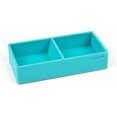 thumbnail image 3 of Poppin Dream Desk Set - Aqua, Letter Trays, Accessory Tray, This + That Tray, Pen Cup, 6 Gel Pens, Soft Cover Notebook, Stapler and Tape Dispenser, Complete Office Organizer Set, 3 of 18