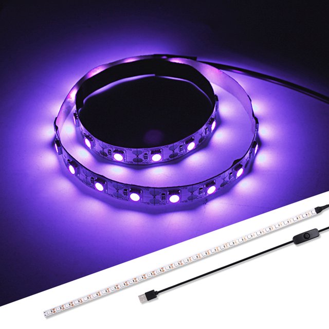 USB 5V LED UV Tira germicida SMD5050 UVC Desinfección Esterilizador Cinta Ndcxsfigh Nuevos Originales