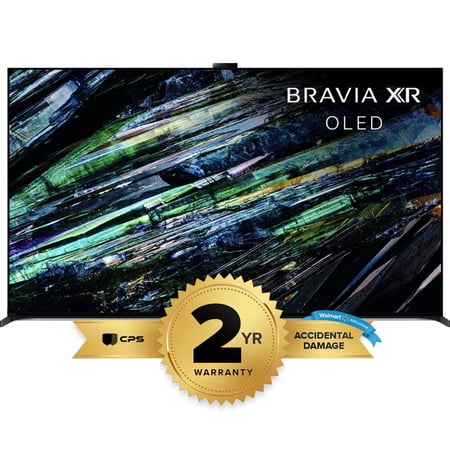 Sony BRAVIA XR A95L 77 inch QD-OLED 4K HDR Smart TV with Google TV XR Triluminos Max (2023 Model) XR77A95L + 2 YR Accidental Warranty