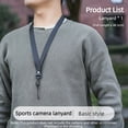thumbnail image 1 of Sports Camera Hanging Rope Anti Loss Quick Release Neck Strap for DJI Action 5/4/3 Gopro13/12/11/10 Cell Phone Accessoris 1pcs Lanyard, 1 of 5