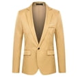 thumbnail image 2 of Traje de talla grande para hombre, estilo coreano, informal, ajustado, de una sola fila, con un botón, para jóvenes, chaqueta de primavera y otoño, traje pequeño, 2 of 5