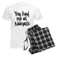 thumbnail image 6 of CafePress - You Had Me At Namaste Men's Light Pajamas - Men's Light Loose Fit Cotton Pajama Set, 6 of 7
