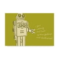 thumbnail image 1 of Trademark Fine Art 'Lunastrella Robot' Canvas Art by John W. Golden, 1 of 3