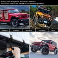thumbnail image 4 of 4 manijas de agarre de barra antivuelco, agarre negro para Jeep Wrangler YJ TJ JK JKU JL JLU Sports Sahara Freedom Rubicon X & Unlimited 1955-2021 2022, 4 of 4