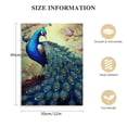 thumbnail image 2 of Nawypu Canvas Wall Art For Living Room Bathroom Wall Decor Bedroom Kitchen Artwork Canvas Prints Painting Modern Office Home Decorations Family Peacock Picture, 2 of 5