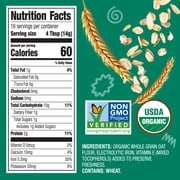 Earth's Best Organic Whole Grain Oatmeal Baby Infant Cereal 4+ Months, Clean Label , Non-GMO, Iron Fortified, 8 oz Box