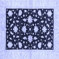 thumbnail image 1 of Ahgly Company Indoor Square Oriental Blue Modern Area Rugs, 4' Square, 1 of 4