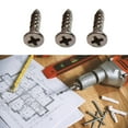 thumbnail image 2 of 100Pcs Drill Tail Tapping Screws Countersunk Wood Screws Enduring, 2 of 7