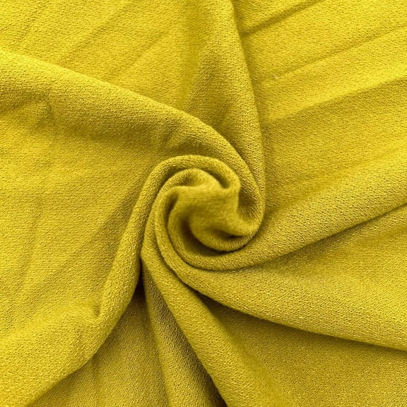 60" Wide Crepe Viscose Spandex Fabric by the Yard, 220 GSM, Medium-weight - Soft 2-Way Stretch Fabric for Dresses, Pants, Tops, Costumes & DIY Sewing Projects