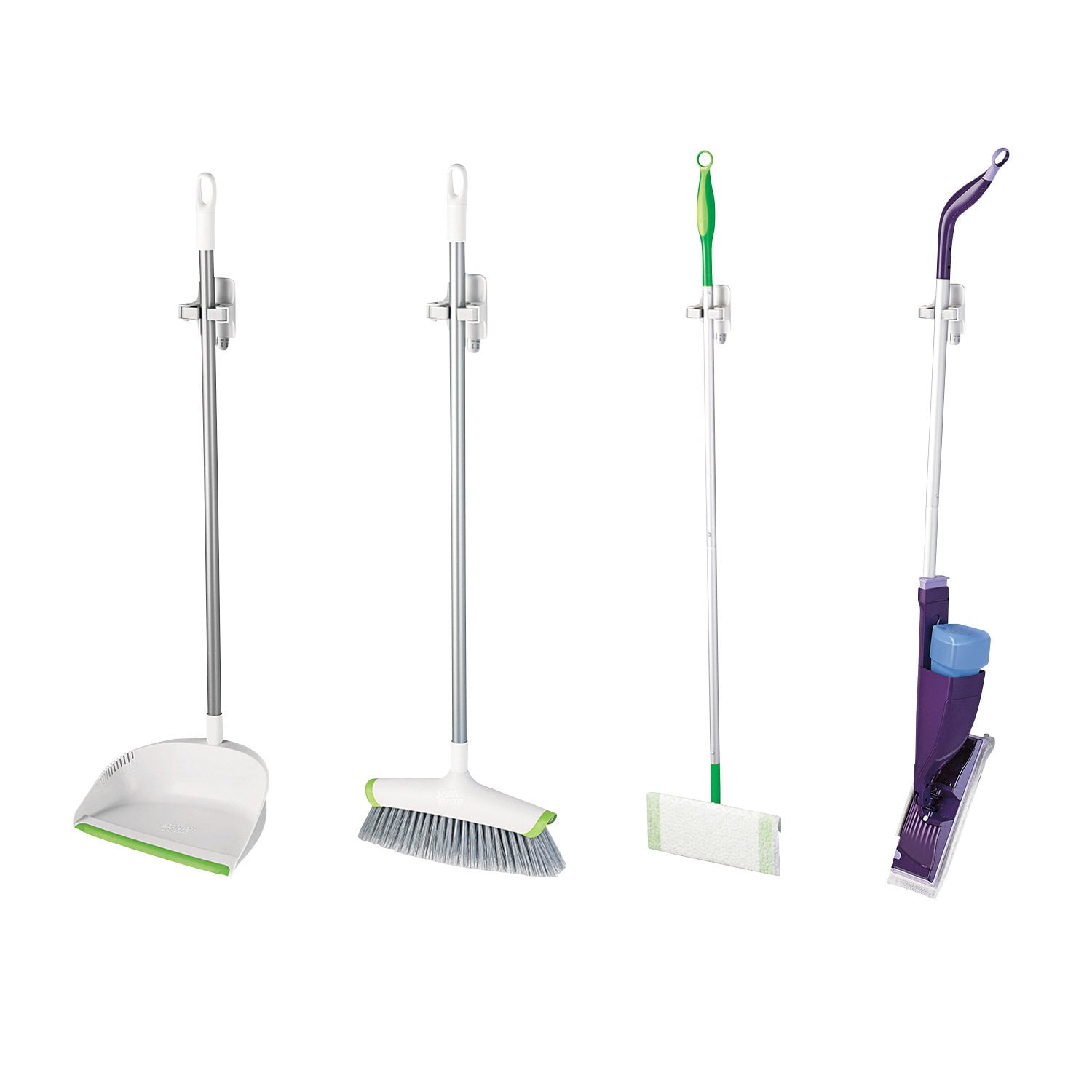 3M Command Hanging Broom and Mop Gripper, Damage-Free, 4 ct