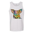 thumbnail image 3 of Dean Russo The Pig Animal Lover Mens Graphic Tank Top, White, Small, 3 of 6