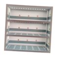 thumbnail image 1 of TISHITA 1/64 Model Car Display Case Parking Lot Scene Ornament Dustproof Storage Box Gray, 1 of 8