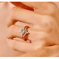 vylahjewellery Brilliant Round and Marquise Cut 2.5 CT Moissanite Diamond Ring Best Woman Gift Vintage Wedding Ring for Her