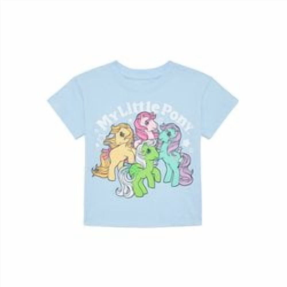 My Little Pony Toddler Girls' Graphic Tee with Short Sleeves, Sizes 12M-5T
