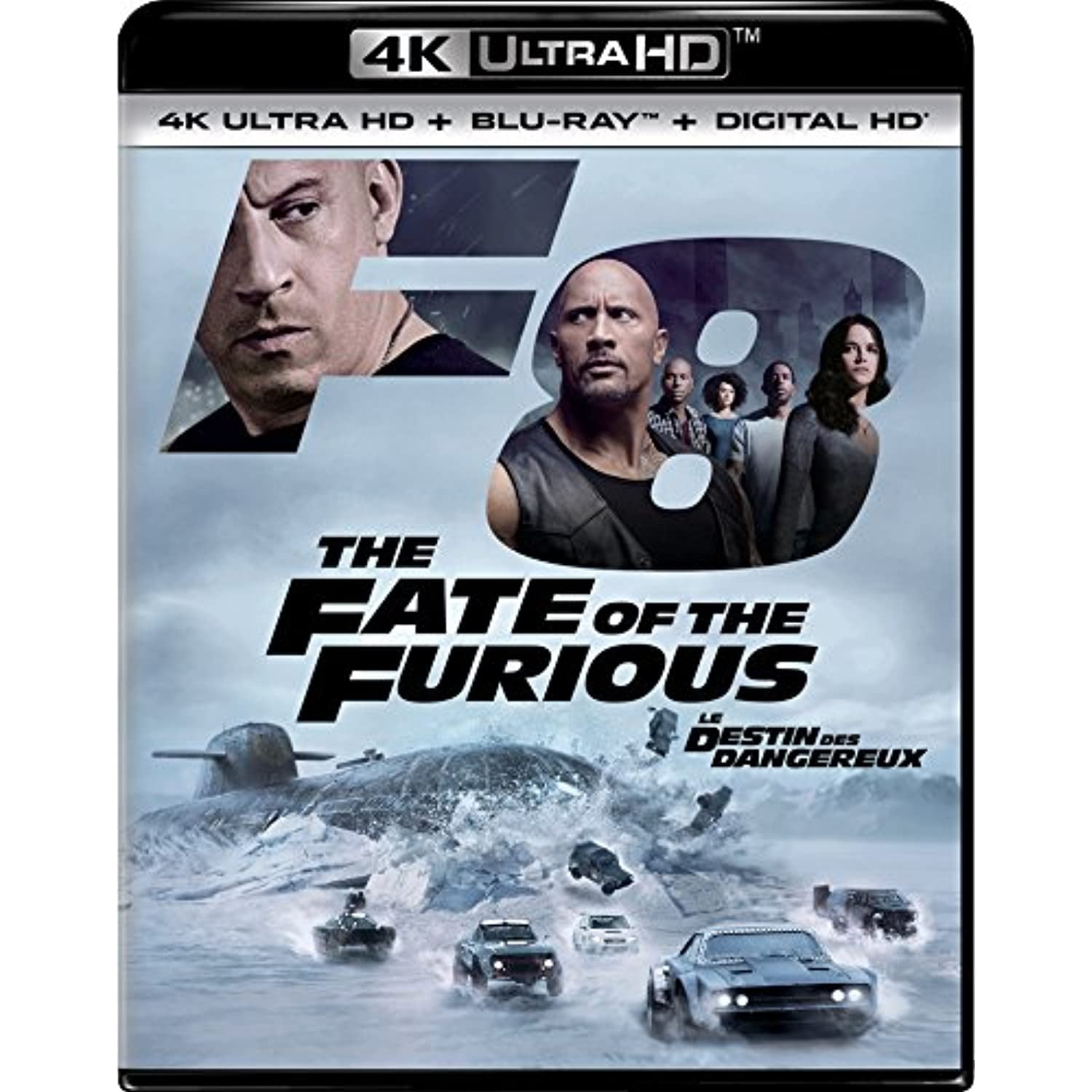 Le destin des dangereux Ultra HD 4K sur Blu-ray et format numérique