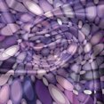 thumbnail image 5 of Ambesonne Modern Valance Pack of 2, Geometric Violet Circles, 54"X12", Pale Pink Purple, 5 of 5
