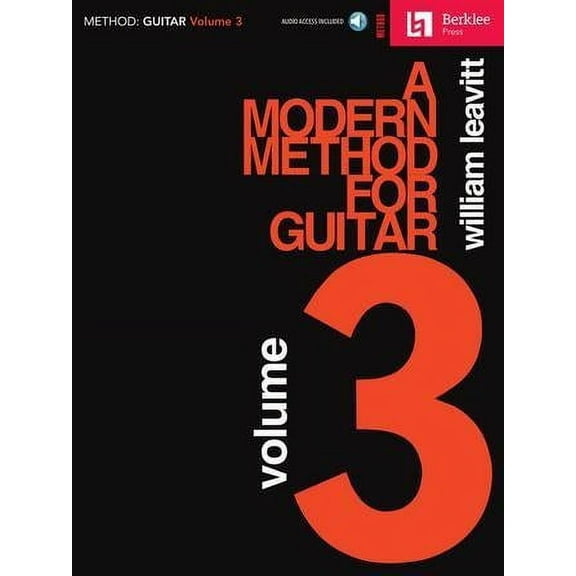 Hal Leonard A Modern Method for Guitar ? Volume 3-Book   Audio Online