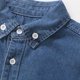 thumbnail image 4 of Blusa y camisa de manga larga con cuello vuelto para hombre, blusa informal a cuadros a la moda con botones y cuello vuelto, blusa de poliéster para hombre, 4 of 5