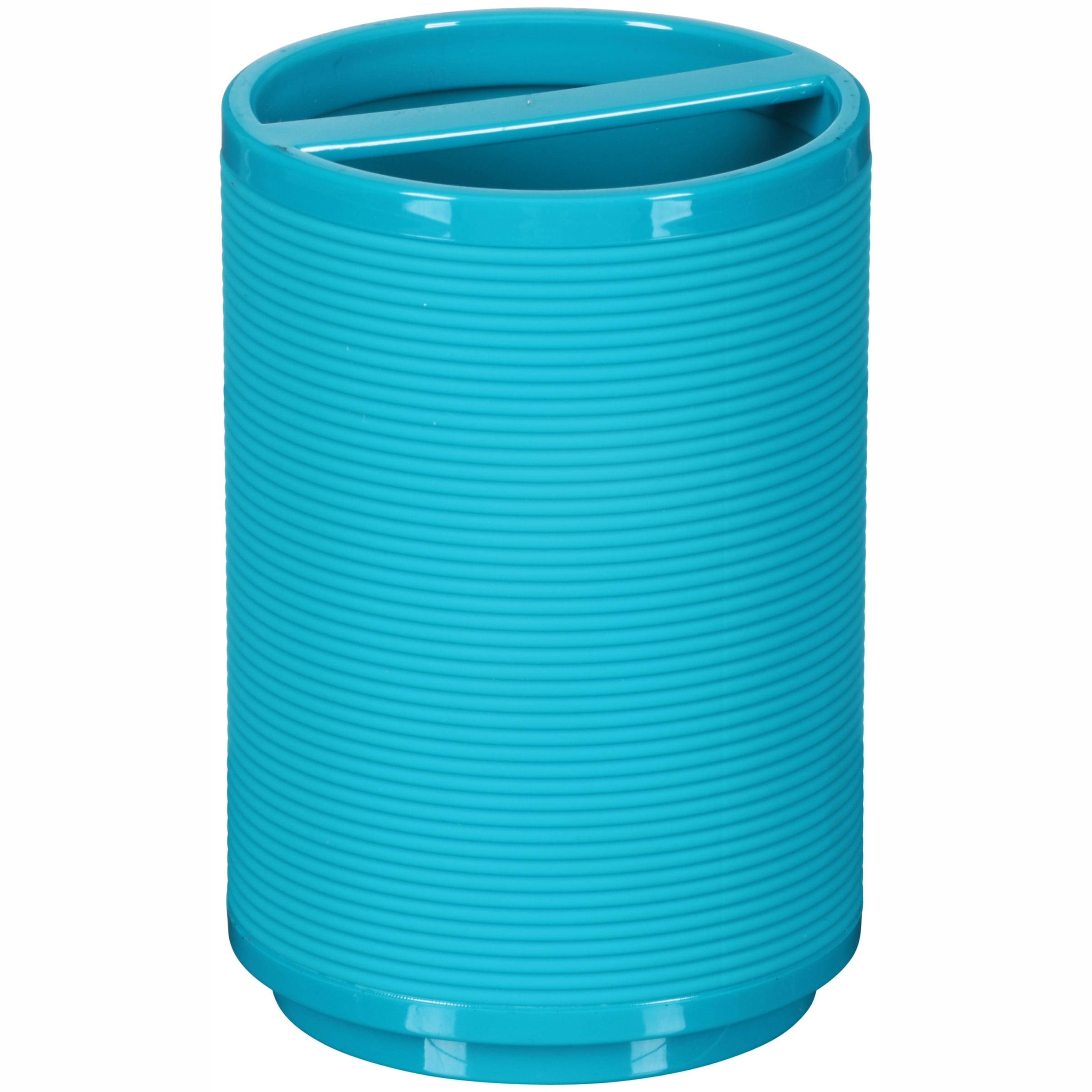Mainstays Soft Touch Teal Toothbrush Holder, 1 Each