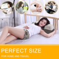 thumbnail image 4 of Neck Roll Cervical Pillow Neck Pain Relief Memory Foam Neck Pillow Bed Round Neck Sleeping Pillow Cy, 4 of 5