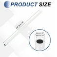 thumbnail image 2 of Uxcell 6063 Aluminum Tubing Round Tube 0.35"(9mm) OD x 0.24"(6mm) ID 18"(457.2mm) Length Metal Straight Pipe for Industrial, DIY Craft, Furniture, Decoration, Silver, 2 of 7