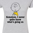 thumbnail image 3 of Peanuts - What's Going On - Juniors Fitted Graphic T-Shirt, 3 of 6