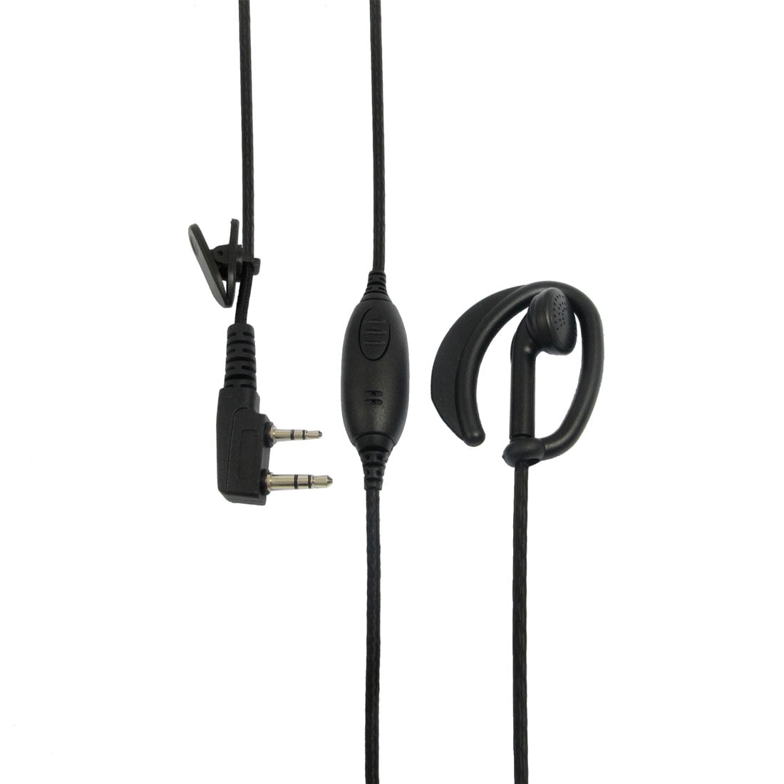 Unique Bargains Ear Hook Earphone Headset Microphone for Kenwood TK Two