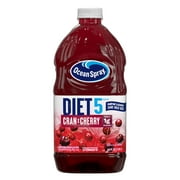 Ocean Spray Diet Cran-Cherry Cranberry Cherry Juice Drink, 64 fl oz Bottle