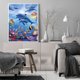 thumbnail image 3 of Cuadros Decorativos Kit de pintura de diamantes 5D DIY Dolphin Square Diamond Mosaic Picture Art Sywqhk Nuevos Originales, 3 of 9
