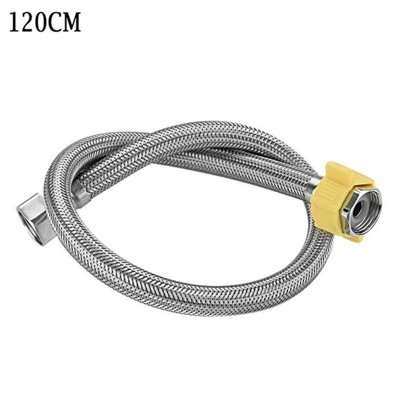 Water Heater Basin Faucet Toilet Soft Inlet Hose Pipe Cold Hot Stainless Steel