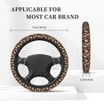 thumbnail image 5 of Balery Edgehog and Mushrooms print Steering Wheel Covers Elastic Skidproof Steering Wheel Protective Cover Case for Men Women Universal 15 Inches Cars Accessories, 5 of 8