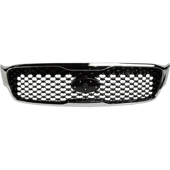 Grille Assembly Compatible With 2016-2018 Kia Sorento Painted Black Shell and Insert