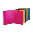 thumbnail image 1 of Smead SMD87761 2 Pocket Poly File Folder, Assorted Color - 6 per Pack, 1 of 2