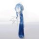 thumbnail image 4 of Cosplay Wig Gradient Blue Long Synthetic Heat Resistant Hair with Wig Cap, 4 of 5